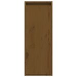 vidaXL Meubles TV 4 Pièces Marron miel Bois massif de pin