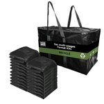 Pack and Move - Lot 16 Grands Sacs Déménagement Recyclé - Rangement Et Transport Ultra Résistant - Réutilisable - Poignées Solides - 100L