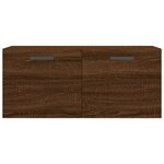 vidaXL Armoire murale chêne marron 80x36 5x35 cm bois d'ingénierie