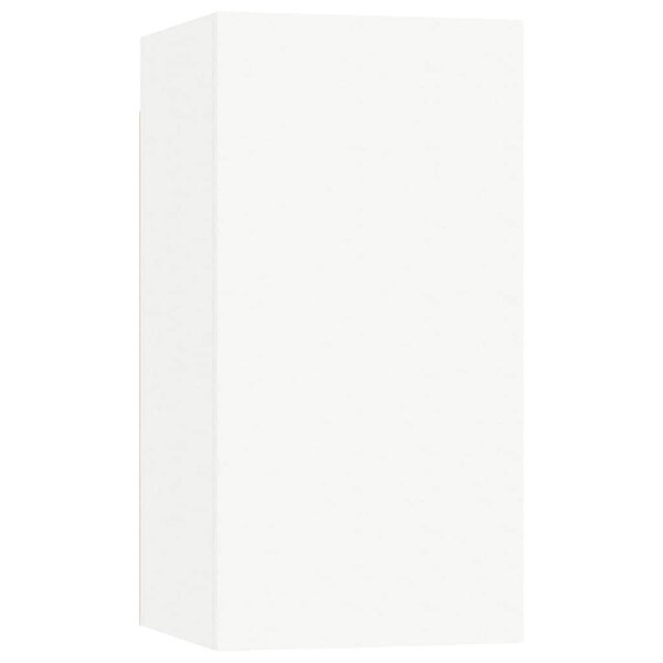 vidaXL Meuble TV Blanc 30 5x30x60 cm Bois d’ingénierie