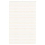 vidaXL Store zèbre beige marbré largeur du tissu 140 9 cm polyester
