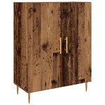 vidaXL Haut Armoire Bois ancien 69 5 x 34 x 180 cm Bois d'ingénierie