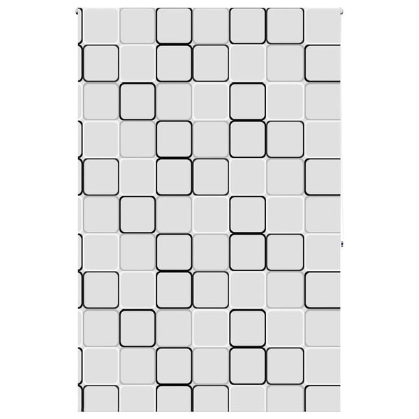 vidaXL Store enrouleur de douche 150x240 cm largeur du tissu 146 cm