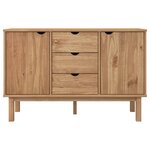 vidaXL Buffet OTTA 113 5x43x73 cm Bois massif de pin