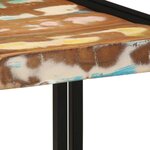 vidaXL Table basse 40 x 40 x 38 cm bois de récupération massif