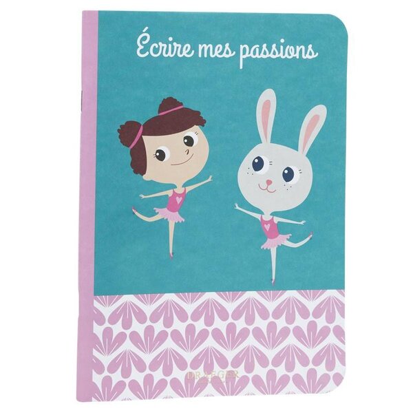 Cahier Pour Enfant Ecrire Mes Passions - Draeger paris