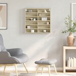 vidaXL Armoire à vitrine chêne sonoma 60x8 5x58 cm bois d'ingénierie