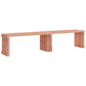 vidaXL Banc de jardin extensible 212 5x40 5x45 cm bois massif douglas