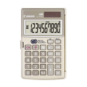 Calculatrice de poche 10 chiffres CANON LS-10TEG