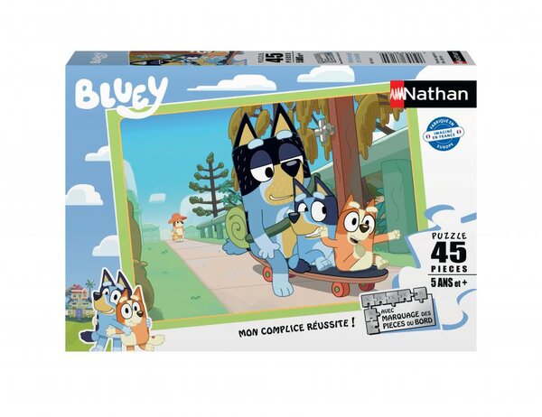 Puzzle 45 p - apres-midi en famille /  bluey