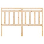 vidaXL Tête de lit 146x4x100 cm Bois massif de pin
