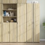 vidaXL Buffet haut chêne sonoma 45x42 5x185 cm bois d'ingénierie