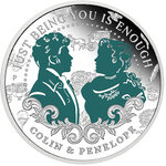 Monnaie COLIN AND PENELOPE Bridgerton 1/2 Oz Argent 50 Cents Australia 2026