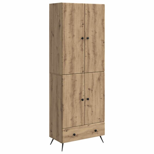 vidaXL Ensemble de Meubles 2 Pièces Chêne artisanal Bois d'ingénierie