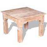 vidaXL Table basse Bois d'acacia 60x60x45 cm
