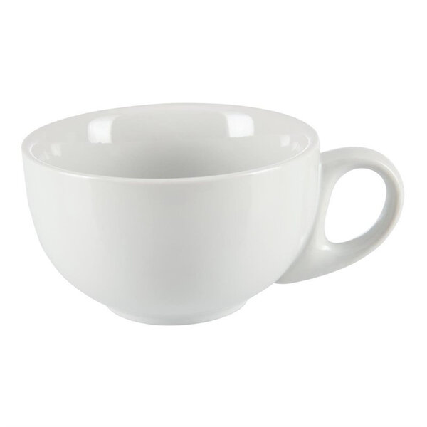 Tasses à cappuccino blanches 284ml olympia - vendues par 12 -  - porcelaine