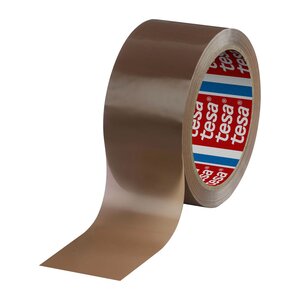 Ruban adhésif polypropylène tesa translucide 50 mm x 66 m - lot de 6 - transparent