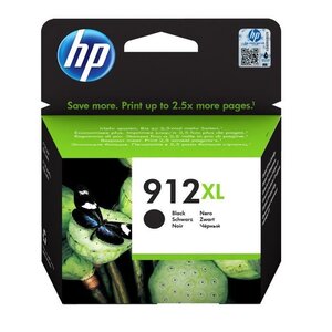 Hp 912xl 3yl84ae cart. D'encre noir authentique  grande capacité - hp officejet pro 8022/ 8023/ 8024/ 8025