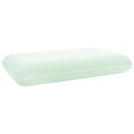 vidaXL Coussin de sommeil Uni Blanc 60 x 40 x 13 cm