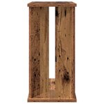 vidaXL Table d'appoint Bois ancien 35 x 25 x 50 cm Bois d'ingénierie