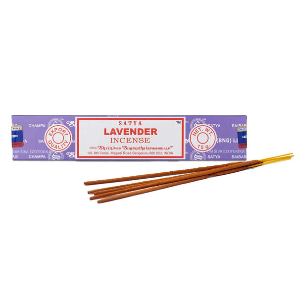 Encens satya lavande - 15 grammes environ 15 bâtonnets