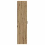 vidaXL Haut de buffet en chêne 40x42.5x185 cm en bois d'ingénierie