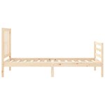 vidaXL Cadre de lit sans matelas 90x200 cm bois de pin massif
