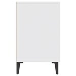 vidaXL Buffet blanc 100x36x60 cm bois d'ingénierie
