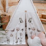 Tipi enfant Nature avec coussins