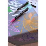 Marqueur pointe fine FREE acrylic T100 bleu foncé x 5 STABILO