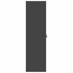 vidaXL Armoire de rangement 2 Pièces Noir 80 x 40 x 140 cm Acier