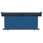 vidaXL Auvent latéral de balcon 175x250 cm Bleu