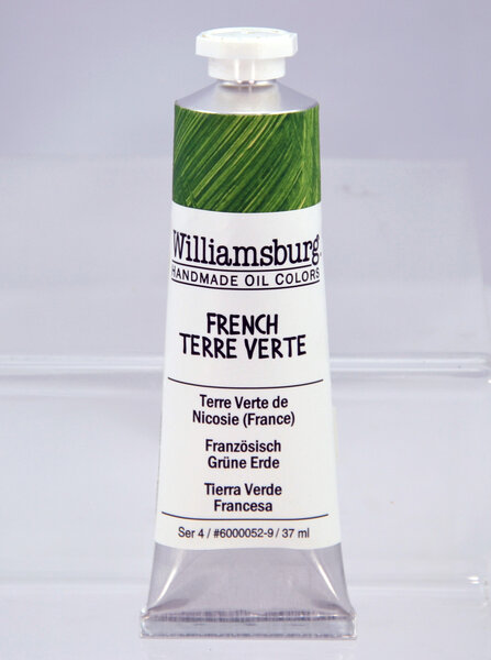 Peinture à l'huile Williamsburg 37ml Terre Verte de Nicosie (France) S4