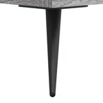 vidaXL Banc à chaussures sonoma gris 102x35x55 cm bois d'ingénierie