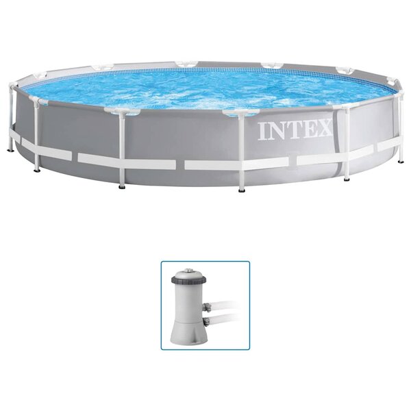 Intex Ensemble de piscine Prism Frame Premium 366x76 cm