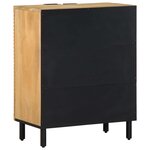 vidaXL Buffet marron 60x33x75 cm bois massif de manguier