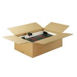 10 cartons d'emballage 25 x 25 x 10 cm - Simple cannelure