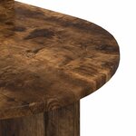 vidaXL Table de chevet Chêne Fumé 48 x 49 x 65 cm Bois d’ingénierie