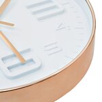 vidaXL Horloge murale avec aspect de cuivre 30 5 cm