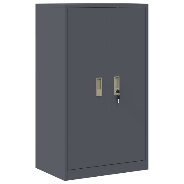 vidaXL Armoire de rangement Anthracite 60 x 40 x 105 cm Acier