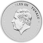 Pièce de monnaie en Argent 1 Dollar g 31.1 (1 oz) Millésime 2026 Bridgerton LADY WHISTLE DOWN