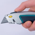 Wolfcraft couteau utilitaire professionnel à changement rapide