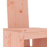 vidaXL Tabourets de bar 2 Pièces 40x42x120 cm bois massif douglas