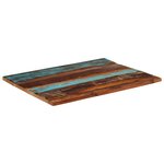 vidaXL Dessus de table rectangulaire 70x90 cm 25-27 mm Bois récupéré