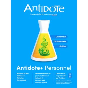 Druide antidote+ personnel - abonnement 1 an - 1 utilisateur - a télécharger