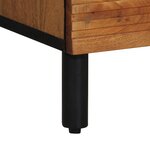 Buffet vidaXL 60x33x100 cm en bois massif d'acacia