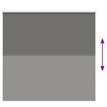 vidaXL Store enrouleur occultant largeur du tissu 151 6 cm polyester