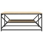 vidaXL Table basse Chêne Sonoma 90 x 50 x 40 cm