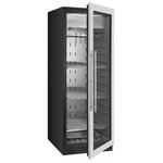 Cave à maturation réfrigérée positive - 388 l - combisteel - r600a - acier inoxydable388vitrée 595x710x1720mm