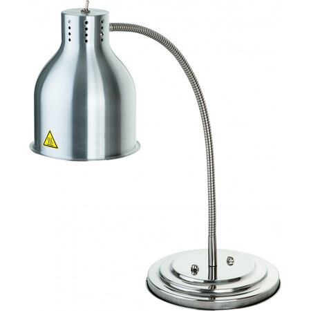 Lampe chauffante pour plats avec tige mobile - stalgast -  - aluminium